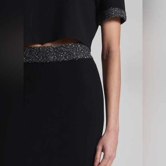 A.L.C. Jane Sequin Embellished Knit Midi Skirt - Picture 6 of 6